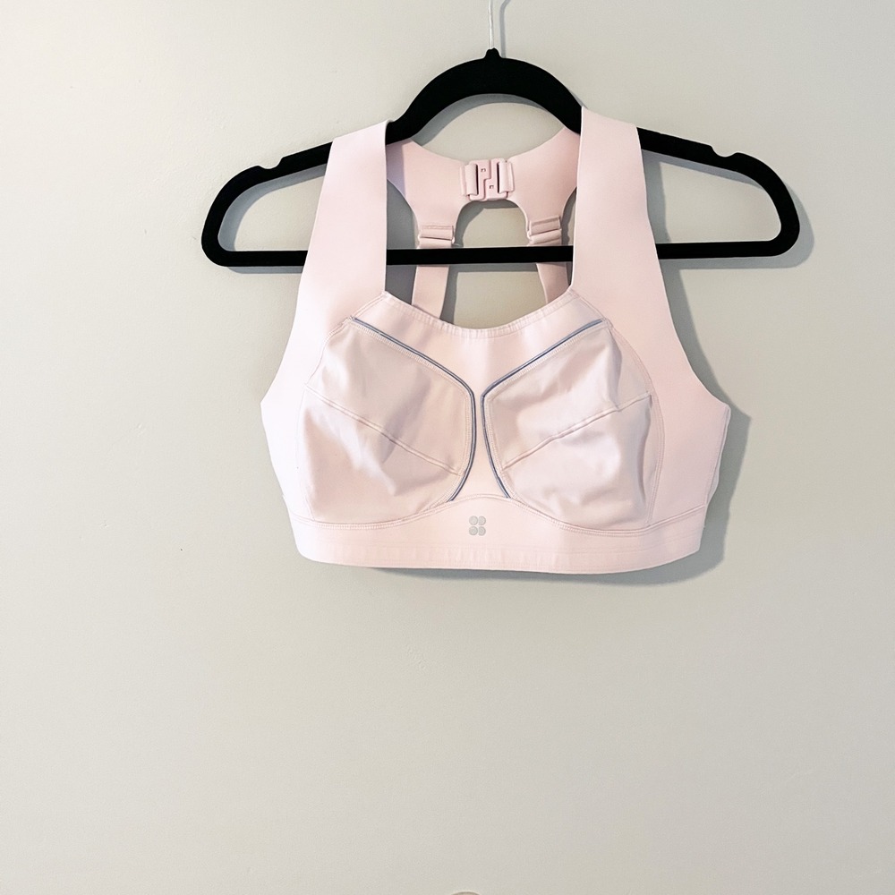 Sweaty‎ Betty zero gravity running sports bra pink 38B